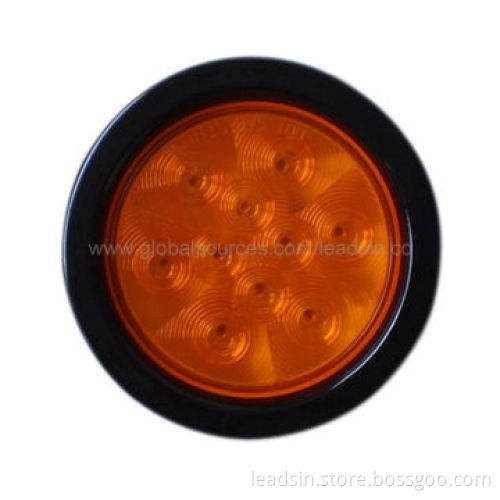 LED Turn Light for Tow Trucks Trailers, with PVC Grommet and PC Lens, 100% Waterproof